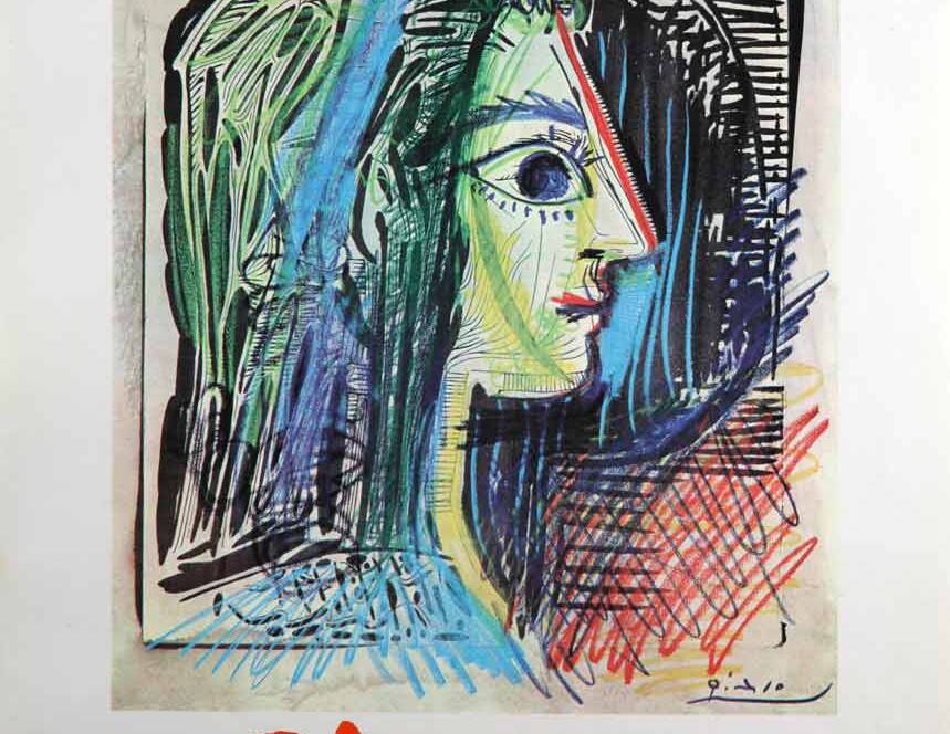 Picasso Linocuts, heightened in color