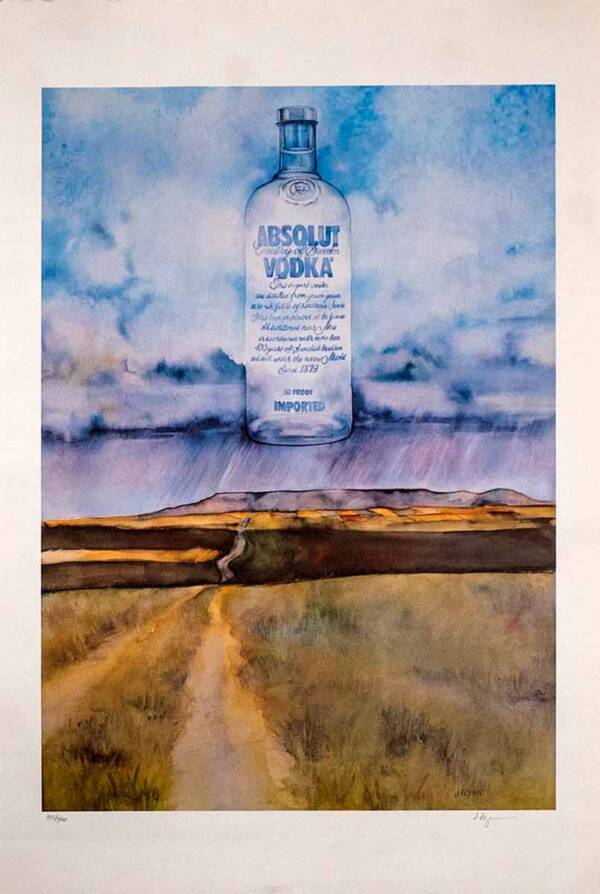 Absolut vodka