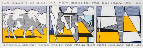 Grafica pop (Cow triptych)