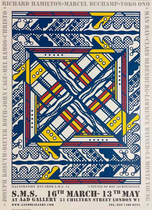 Exhibition poster, A & D gallery,