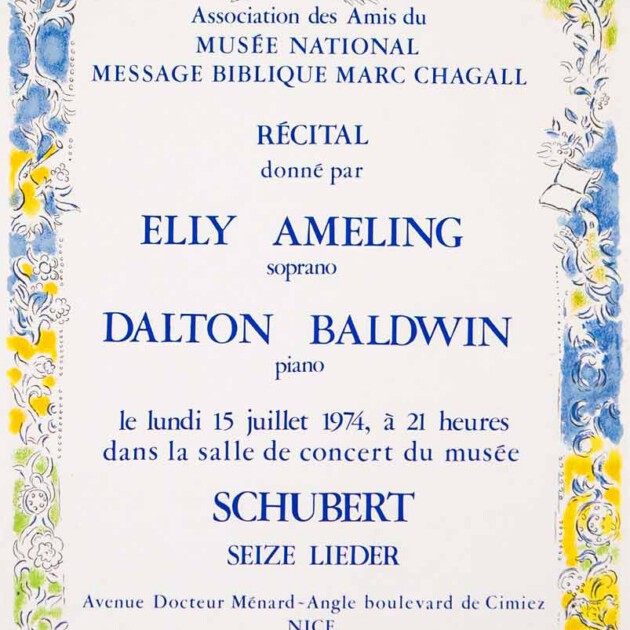 Posters for various Concerts