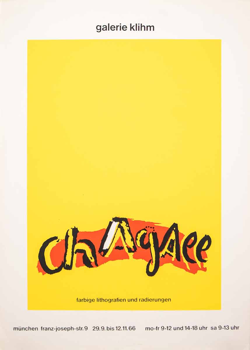 Chagall Fabrige Lithografien und Radierungen