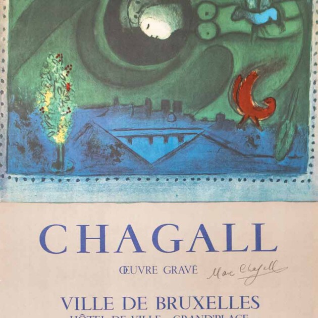 Chagall Oeuvre Gravé