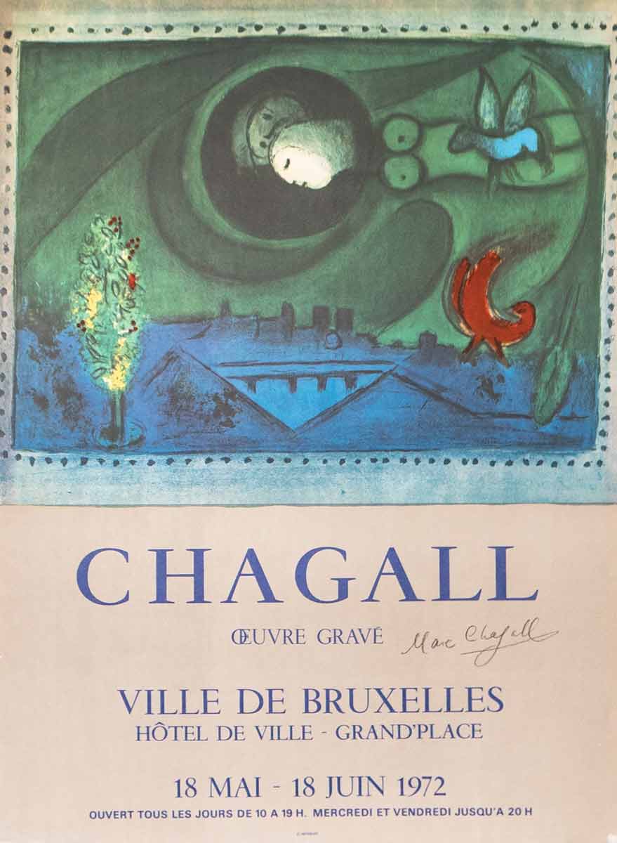 Chagall Oeuvre Gravé