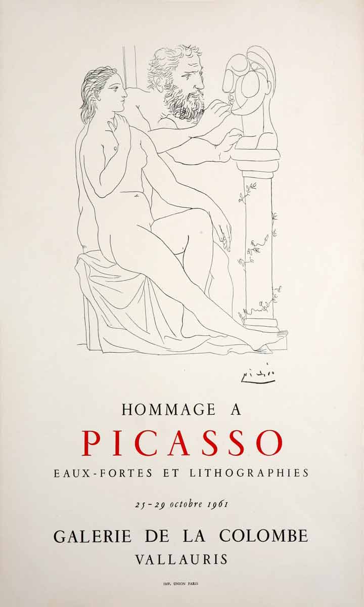 Hommage for Picasso Etchings and Litografíaies