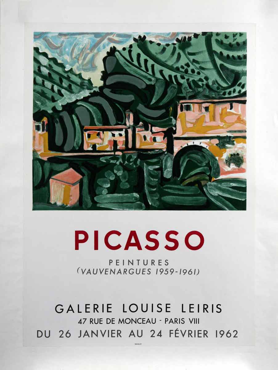 Picasso Painting (Vauvenargues 1959-1961)
