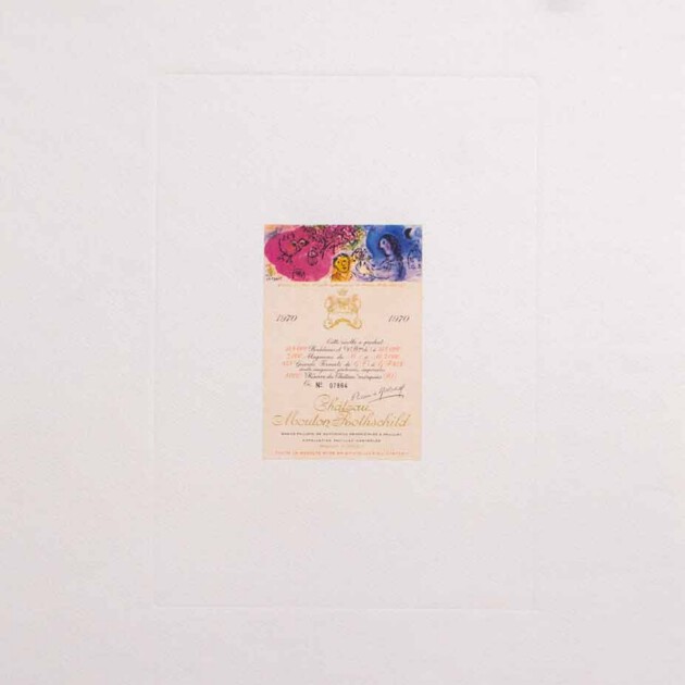 Chateau Rothischild Pauillac.