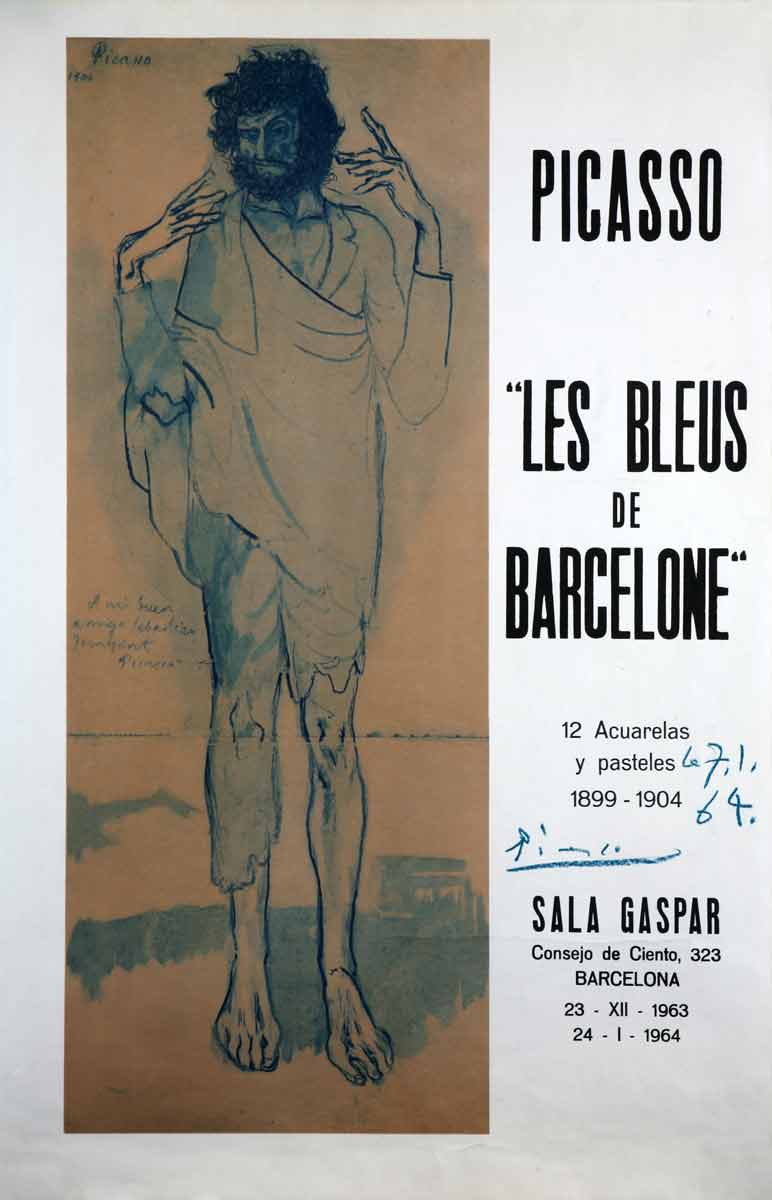 The Blue Period from Barcelona