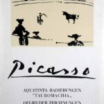 Picasso, Aquatinta Etchings "Tauromachia", Oil Paintigs, Drawings