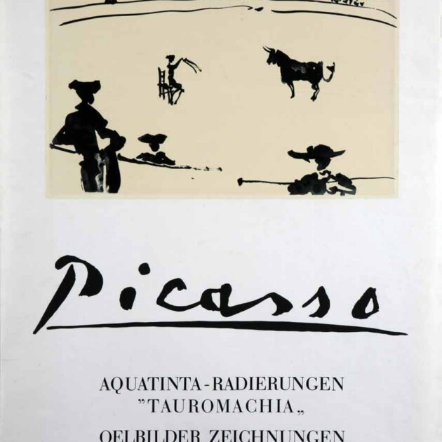 Picasso, Aquatinta Etchings "Tauromachia", Oil Paintigs, Drawings
