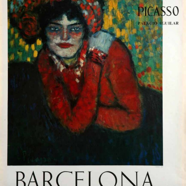 Museo Picasso Palacio Aguilar Barcelona ("Expectation", 1901, In honor of Pablo Picasso's 85th Birthday)