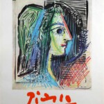 Picasso Linocuts, heightened in color