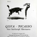 Goya, Picasso Bulls, Bullfight, Minotaur