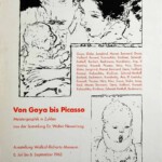 From Goya to Picasso Master Graphik in Cycles from Dr. Walter Neuerburg's Collection