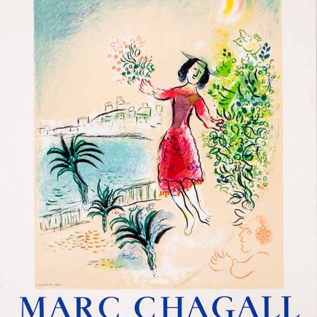 Marc Chagall. La baie de Nice. Galerie des Ponchettes. Nice