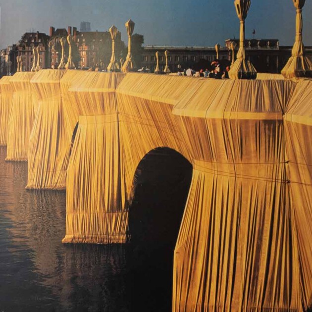 The pont neuf wrapped