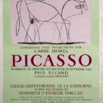 Picasso Conference with Projections by Abbé Morel