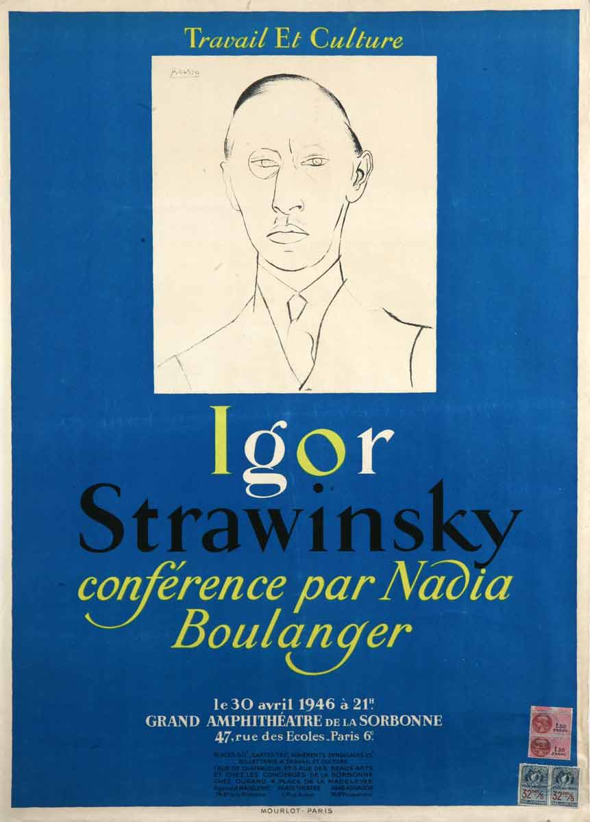 Igor Stravinsky Lecture by Nadia Boulanger