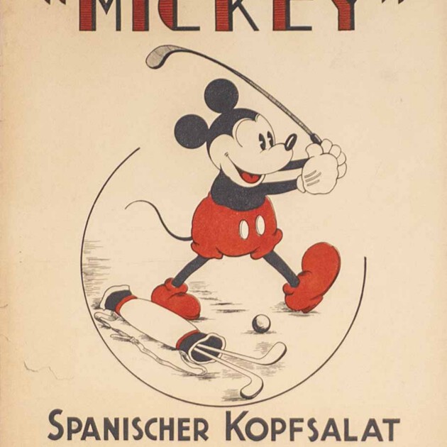 Mickey Spanisher Kopfsalat Barcelona