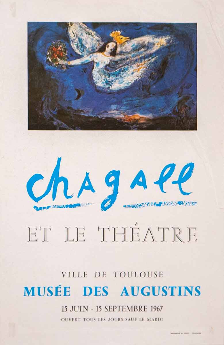 Chagall et le Theatre. Musee des Augustins. Toulouse