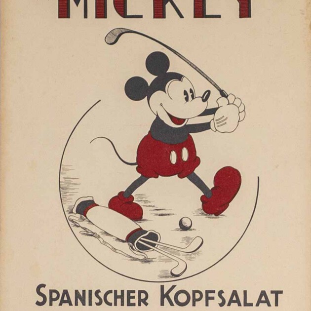Mickey Spanisher Kopfsalat Barcelona