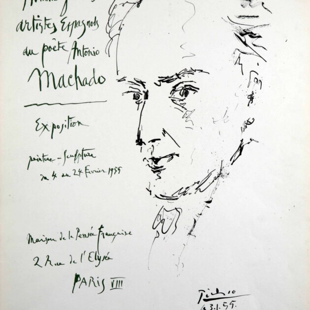 Paintings and Sculpure Exhibition by Spanish artists for the poet Antonio Machado